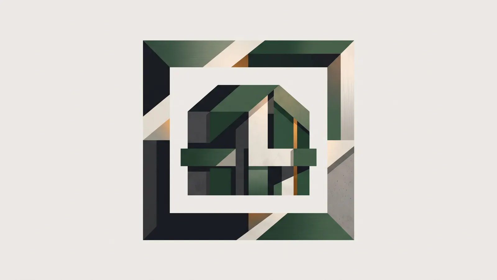 An abstract illustration representing residential specialty contractor.
